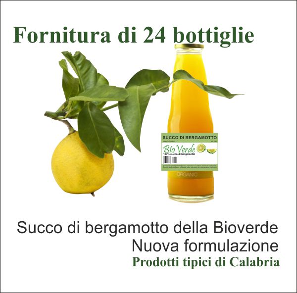 Succo di Bergamotto Bioverde